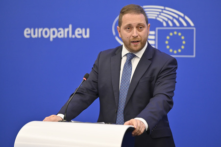 Pressekonferenz zum einheitlichen Ladegerät im EU-Parlament in Straßburg