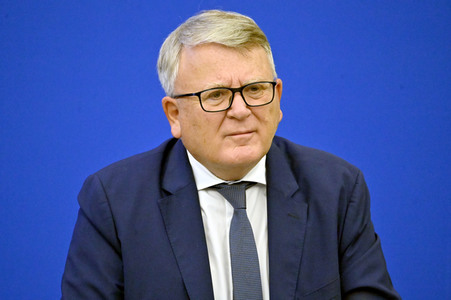 Pressekonferenz zum Mindestlohn im EU-Parlament in Straßburg