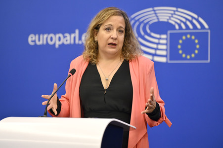 Pressebriefing der Fraktion der Progressiven Allianz der Sozialdemokraten im EU-Parlament in Straßburg