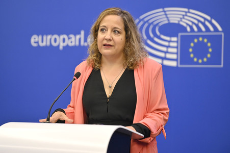 Pressebriefing der Fraktion der Progressiven Allianz der Sozialdemokraten im EU-Parlament in Straßburg