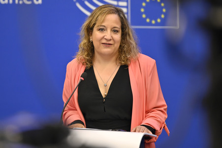 Pressebriefing der Fraktion der Progressiven Allianz der Sozialdemokraten im EU-Parlament in Straßburg