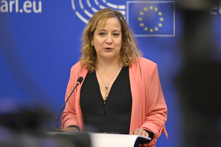 Pressebriefing der Fraktion der Progressiven Allianz der Sozialdemokraten im EU-Parlament in Straßburg