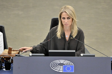 Plenartagung zum Türkei-Bericht 2021 im EU-Parlament in Straßburg
