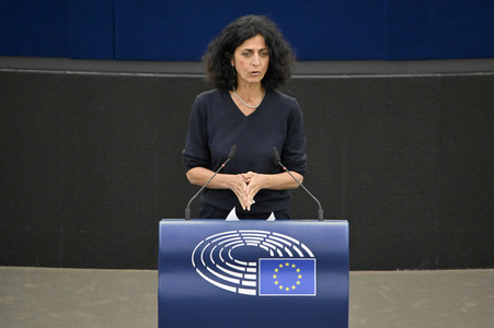 Plenartagung zum Türkei-Bericht 2021 im EU-Parlament in Straßburg
