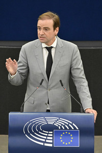 Plenartagung zum Türkei-Bericht 2021 im EU-Parlament in Straßburg
