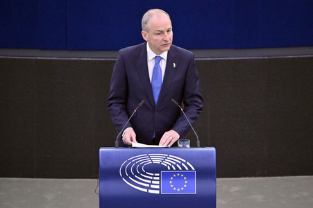 Plenartagung zu dem Thema 'Was Europa ausmacht' im EU-Parlament in Straßburg