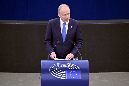 Plenartagung zu dem Thema 'Was Europa ausmacht' im EU-Parlament in Straßburg