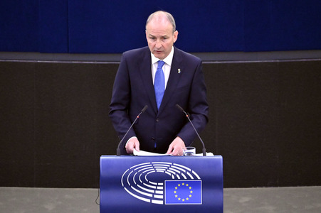 Plenartagung zu dem Thema 'Was Europa ausmacht' im EU-Parlament in Straßburg