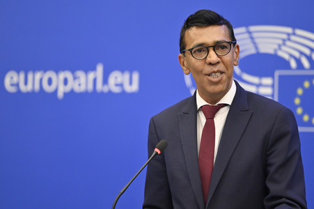 Pressekonferenz zu den  EU-Inseln und die Kohäsionspolitik im EU-Parlament in Straßburg