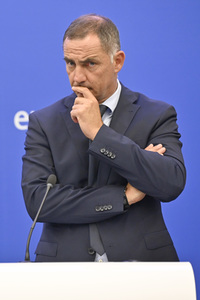 Pressekonferenz zu den  EU-Inseln und die Kohäsionspolitik im EU-Parlament in Straßburg