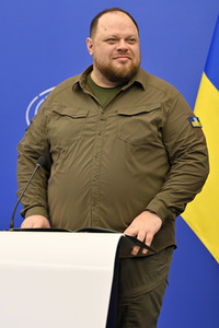 Pressekonferenz zur Urkaine im EU-Parlament in Straßburg