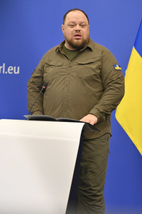 Pressekonferenz zur Urkaine im EU-Parlament in Straßburg