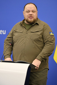 Pressekonferenz zur Urkaine im EU-Parlament in Straßburg
