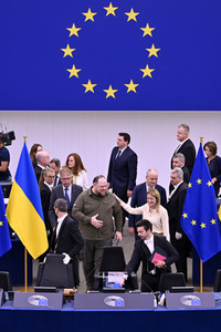 Rede von Ruslan Stefantschuk im EU-Parlament in Straßburg