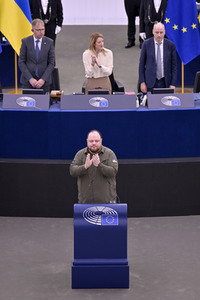 Rede von Ruslan Stefantschuk im EU-Parlament in Straßburg