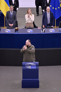 Rede von Ruslan Stefantschuk im EU-Parlament in Straßburg