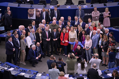 Rede von Ruslan Stefantschuk im EU-Parlament in Straßburg
