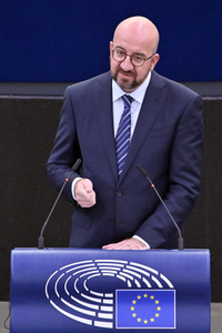 Plenartagung zur Ukraine im EU-Parlament in Straßburg