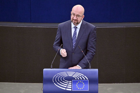 Plenartagung zur Ukraine im EU-Parlament in Straßburg