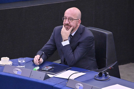 Plenartagung zur Ukraine im EU-Parlament in Straßburg