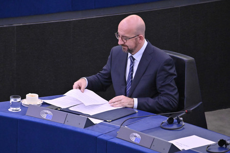 Plenartagung zur Ukraine im EU-Parlament in Straßburg