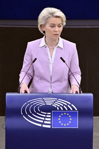 Plenartagung zur Ukraine im EU-Parlament in Straßburg