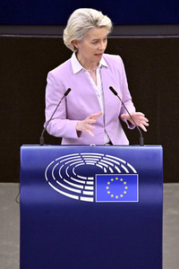 Plenartagung zur Ukraine im EU-Parlament in Straßburg