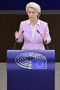 Plenartagung zur Ukraine im EU-Parlament in Straßburg