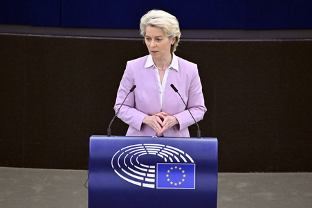 Plenartagung zur Ukraine im EU-Parlament in Straßburg