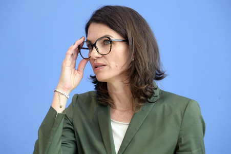 Bundespressekonferenz Vorbereitung auf Herbst/Winter 2022/23 in Berlin