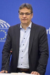 Pressekonferenz der EVP zum Thema 'Fit für 55' im EU-Parlament in Straßburg