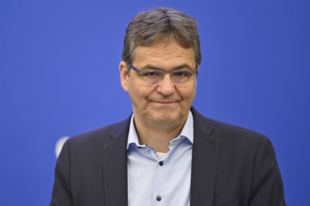 Pressekonferenz der EVP zum Thema 'Fit für 55' im EU-Parlament in Straßburg