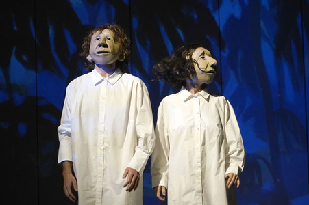 Theaterprobe 'Hokuspokus' in Berlin