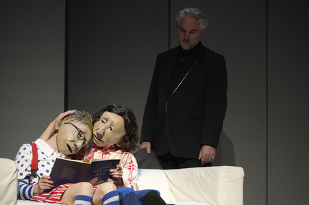 Theaterprobe 'Hokuspokus' in Berlin