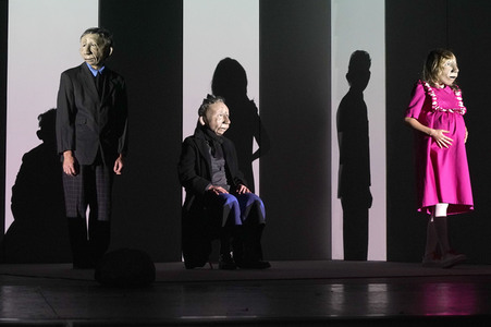 Theaterprobe 'Hokuspokus' in Berlin