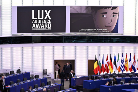 Verleihung des Lux Publikumspreises 2022  im EU-Parlament in Straßburg