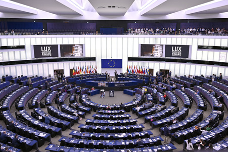 Verleihung des Lux Publikumspreises 2022  im EU-Parlament in Straßburg