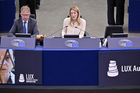 Verleihung des Lux Publikumspreises 2022  im EU-Parlament in Straßburg