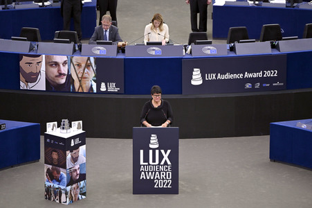 Verleihung des Lux Publikumspreises 2022  im EU-Parlament in Straßburg