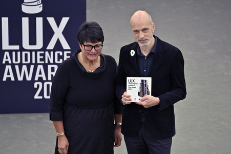 Verleihung des Lux Publikumspreises 2022  im EU-Parlament in Straßburg