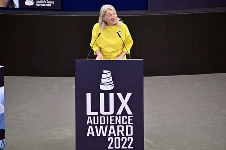 Verleihung des Lux Publikumspreises 2022  im EU-Parlament in Straßburg