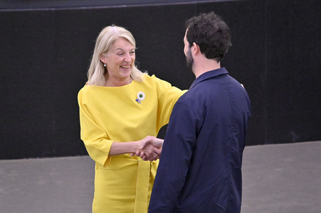 Verleihung des Lux Publikumspreises 2022  im EU-Parlament in Straßburg