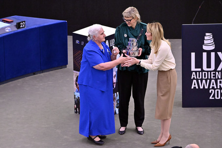 Verleihung des Lux Publikumspreises 2022  im EU-Parlament in Straßburg