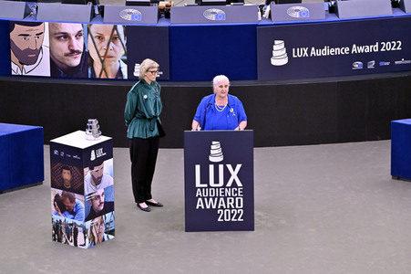 Verleihung des Lux Publikumspreises 2022  im EU-Parlament in Straßburg