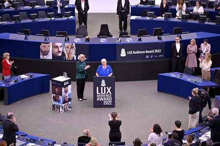 Verleihung des Lux Publikumspreises 2022  im EU-Parlament in Straßburg