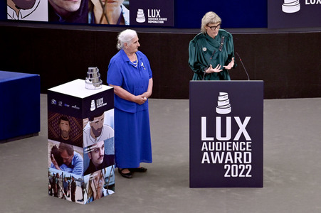 Verleihung des Lux Publikumspreises 2022  im EU-Parlament in Straßburg