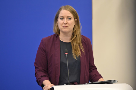 Pressekonferenz zur Kernenergie und Gas im EU-Parlament in Straßburg