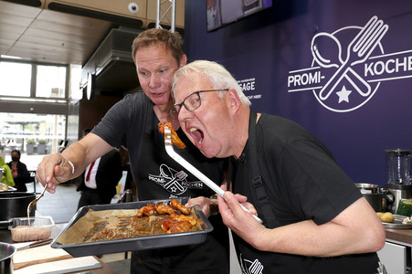 Stars kochen für den Guten Zweck - Charity-Koch-Challenge in Hamburg
