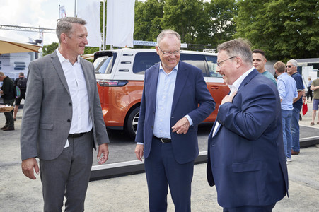 Stephan Weil beim Tag der Niedersachen in Hannover