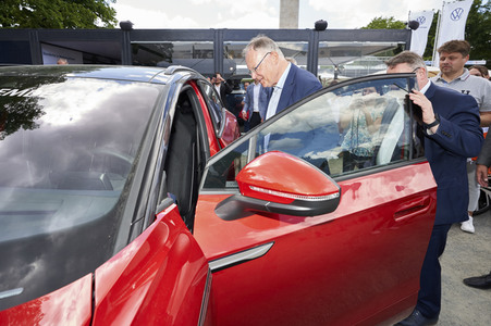 Stephan Weil beim Tag der Niedersachen in Hannover